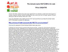Tablet Screenshot of hsit.com